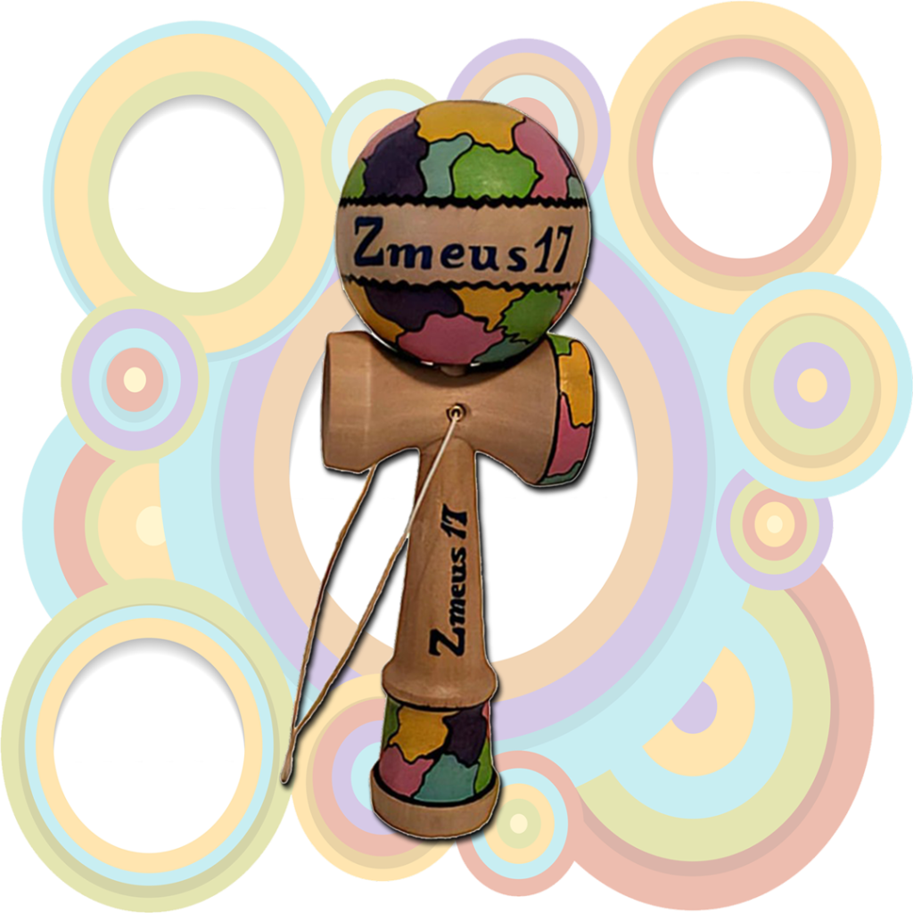 Kendama Zmeus17 RAINBOW Small Cups